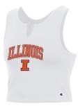 Tank Split Neck Crop Illinois