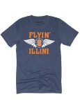 T-Shirt Vintage 1989 Flyin Illini