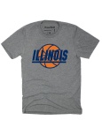 T-Shirt University Of Illinois Vintage Basketball