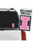 Pink And White Shock Decal