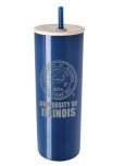 Illinois Tumbler With Bamboo Lid