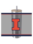 Stainless Steel Tumbler With Bamboo Lid Illinois