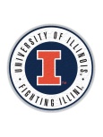 Embroidered Patch Fighting Illini Block I