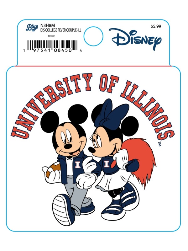Decal Disney College Fever Couple Illinois (SKU 157780244000003)