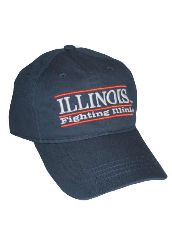 Illinois Fighting Illini Washed Twill Hat (SKU 157844074000021)