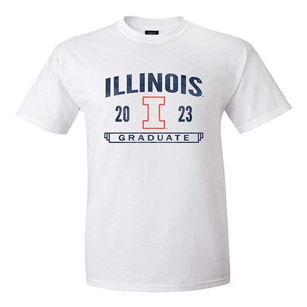 Illinois Graduate 2023 Block I T-Shirt (SKU 157875764000052)