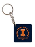 University Of Illinois Block I Keychain