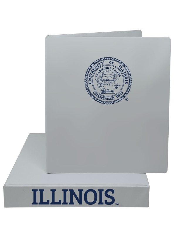 Illinois Seal Vinyl Binder (SKU 157953114000045)