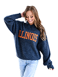 Image of Illinois Varsity Knit Sweater