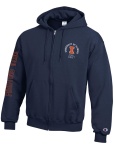 Illinois Fighting Illini Powerblend Fz Hoodie