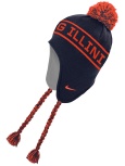 Illinois Nike Fighting Illini Pom Ear Flap Beanie