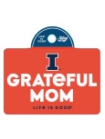 Illinois Grateful Mom Sticker