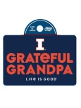 Illinois Grateful Grandpa Sticker