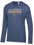 Illinois Vintage Jersey Keeper Long Sleeve T-Shirt