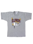 Illinois Snoopy Sitting On Beach T-Shirt