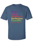 Illinois Peace Love Equity Short Sleeve T-Shirt