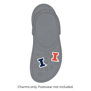 ILLINOIS 2PKCHRM Footwear Charms - main view