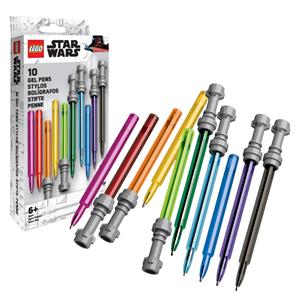 Image of Lego Star Wars Lightsaber Gel Pens