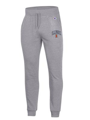 Image of ILLINOIS BLOCK I TRIUMPH JOGGER PANTS -  grey