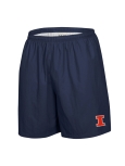 Image of Gear for Sports® Illinois swim trunks with a Block I on the bottom corner.