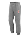 Illinois Block I Nike Club Fleece Jogger