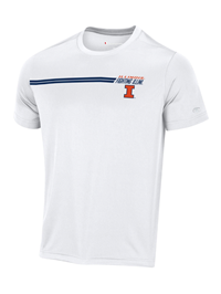 Image of ILLINOIS STADIUM COLLECTION S/S T-SHIRT -  white