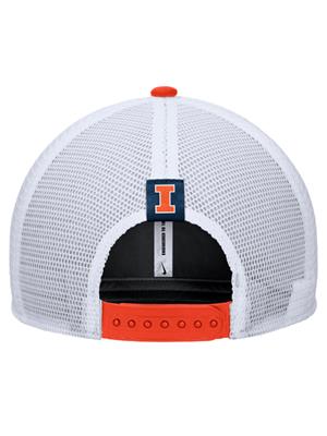 Image of ILLINOIS NIKE RISE TRUCKER CAP -  1