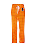 Image of Illinois Womens Haley Flannel Pants