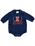 Illinois Infants Fleece Onesie