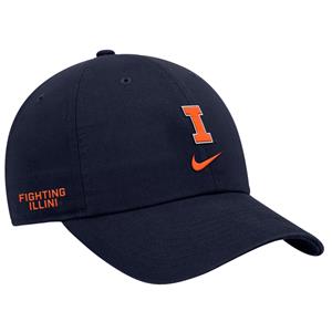 Illinois Block I Nike Adjustable Cap
