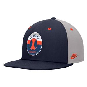 Image of Illinois Nike Pro Flatbrim Snapback Hat
