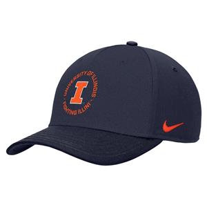 Image of Illinois Nike Rise 5 Panel Hat