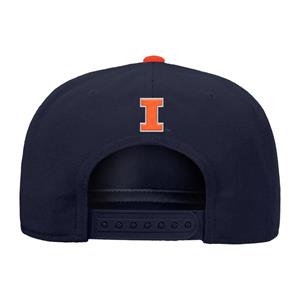 Image of ILLINOIS NIKE SNAPBACK HAT -  1