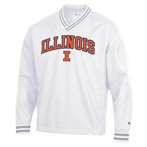 Image of ILLINOIS SUPERFAN SCOUT JACKET -  white