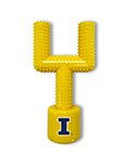 Illinois Hard Nylon Goal Post Toy