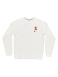 Image of Illinois Embroidered Block I Crewneck Sweatshirt