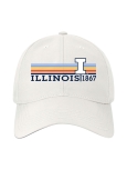 Image of Illinois 1867 Cool Fit Adjustable Cap