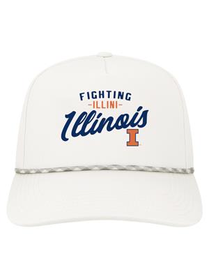 Image of ILLINOIS FIGHTING ILLINI CADDY CAP -  white