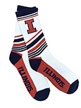 Image of Illinois Block I Fandom Socks