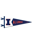 Illinois Block I Alumni Pennant