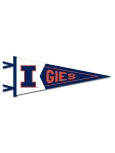 Illinois Block I Gies Pennant