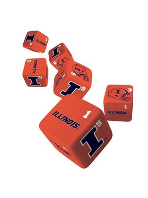 ILLINOIS DICE 19MM -  1