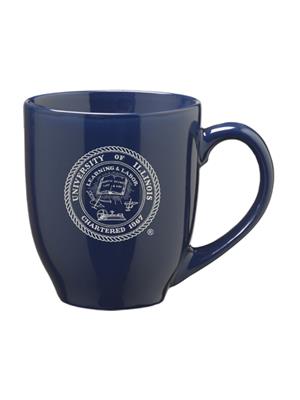 Image of ILLINOIS SEAL MUG -  navy
