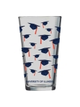 Illinois Graduation Cap Pint Glass