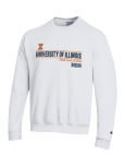 Illinois Mom Embroidered Crewneck Sweatshirt