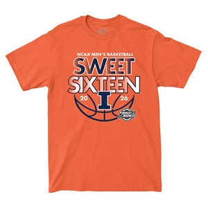 (Preorder) Illini Men’S Basketball Sweet 16 T-Shirt - main view