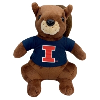 Illinois Block I Squirrel Plush