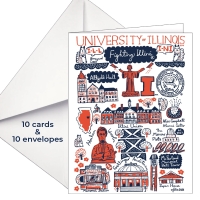 Illinois Julia Gash Note Cards 10Pk