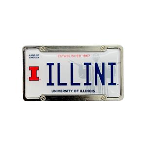 Image of Illinois License Plate Magnet