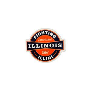 Image of Illinois Fighting Illini Est 1867 Magnet